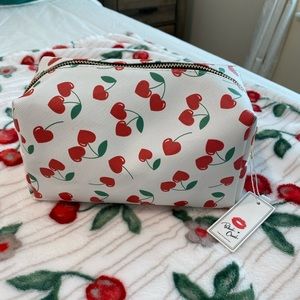 Cherry Cosmetic Bag